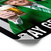 St. Patrick's Day wieder großartig Flag Funny mach Poster (Ecke)