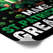 St Patricks Day wieder großartig Funny St Patricks Poster (Ecke)