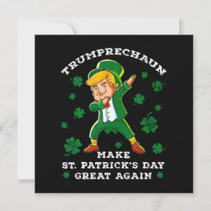 St. Patrick's Day wieder großartig Funny Trump
