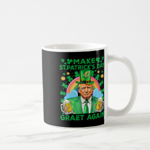 St. Patrick's Day wieder großartig Funny Trump Men Kaffeetasse