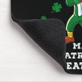St. Patrick's Day wieder großartig Funny Trump Mousepad (Ecke)