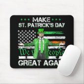 St. Patricks Day wieder großartig Funny Trump Mousepad (Mit Mouse)