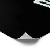 St. Patrick's Day wieder großartig Funny Trump Poster (Ecke)