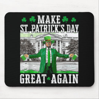 St. Patricks Day wieder großartig Trump Mousepad