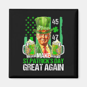 St Patricks Day wieder zum großen Kleeblatt für Tr Magnet