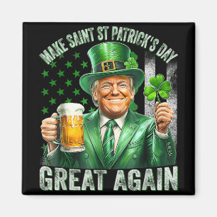 St Patricks Day wieder zum großen Kleeblatt für Tr Magnet