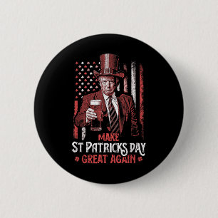 St. Patricks Day wieder zum Trump-Kleeblatt Button