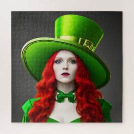 St. Patricks Day Woman Puzzle