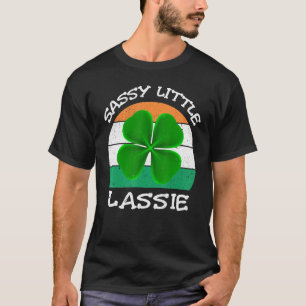 St Patricks Day Women Baby Kleinkind Sassy Little T-Shirt