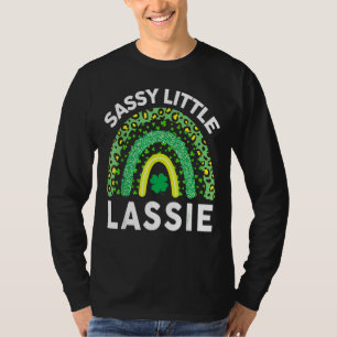 St Patricks Day Women Baby Kleinkind Sassy Little T-Shirt