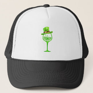 St Patricks Day Women Girls Sassy Little Lassie Sh Truckerkappe