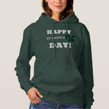 St. Patrick's Day Women's Basic Hooded Sweatshirt