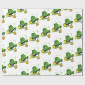 St. Patrick's Day Wrapping Paper Ber Geschenkpapier (Flach)