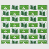 St. Patrick's Day Wrapping Paper Ber Geschenkpapier (Flach)