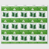 St. Patrick's Day Wrapping Paper Ber Geschenkpapier (Flach)