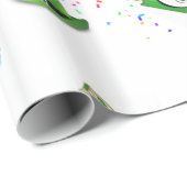 St. Patrick's Day Wrapping Paper Cupcake Rainbow Geschenkpapier (Rolleneckpunkt)