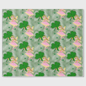 St. Patrick's Day Wrapping Paper Fairy Geschenkpapier (Flach)