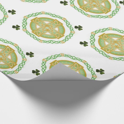 St. Patrick's Day Wrapping Paper Geschenkpapier (Ecke)