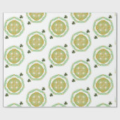St. Patrick's Day Wrapping Paper Geschenkpapier (Flach)