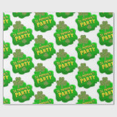 St. Patrick's Day Wrapping Paper Geschenkpapier (Flach)