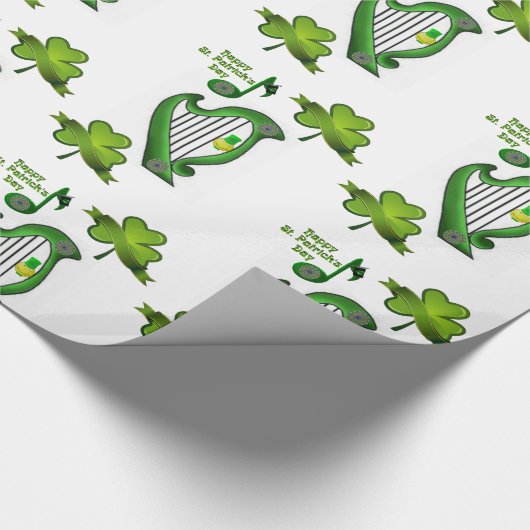 St. Patrick's Day Wrapping Paper Geschenkpapier (Ecke)