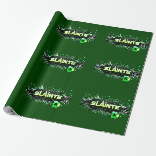 St. Patrick's Day Wrapping Paper Geschenkpapier (Ungerollt)