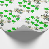 St. Patrick's Day Wrapping Paper Geschenkpapier (Ecke)