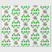 St. Patrick's Day Wrapping Paper Geschenkpapier (Flach)