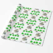 St. Patrick's Day Wrapping Paper Geschenkpapier (Ungerollt)