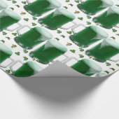 St. Patrick's Day Wrapping Paper Geschenkpapier (Ecke)