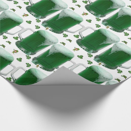 St. Patrick's Day Wrapping Paper Geschenkpapier (Ecke)