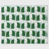 St. Patrick's Day Wrapping Paper Geschenkpapier (Flach)