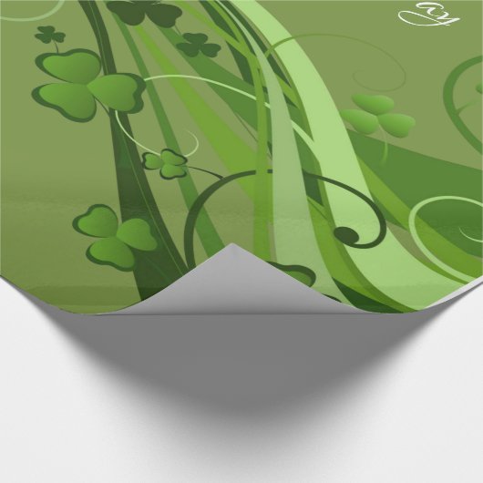 St. Patrick's Day Wrapping Paper Geschenkpapier (Ecke)