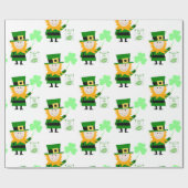 St. Patrick's Day Wrapping Paper Geschenkpapier (Flach)