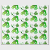 St. Patrick's Day Wrapping Paper Geschenkpapier (Flach)