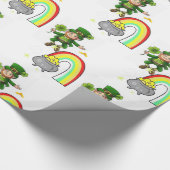 St. Patrick's Day Wrapping Paper Geschenkpapier (Ecke)