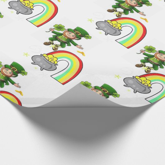 St. Patrick's Day Wrapping Paper Geschenkpapier (Ecke)