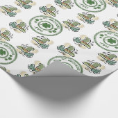 St. Patrick's Day Wrapping Paper Geschenkpapier (Ecke)