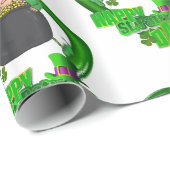 St. Patrick's Day Wrapping Paper Geschenkpapier (Rolleneckpunkt)