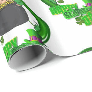 St. Patrick's Day Wrapping Paper Geschenkpapier
