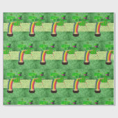 St. Patrick's Day Wrapping Paper Geschenkpapier (Flach)
