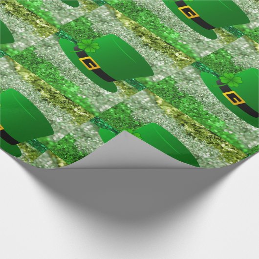 St. Patrick's Day Wrapping Paper Geschenkpapier (Ecke)