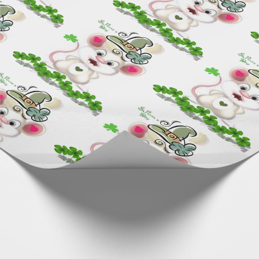 St. Patrick's Day Wrapping Paper Geschenkpapier (Ecke)