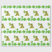 St. Patrick's Day Wrapping Paper Geschenkpapier (Flach)