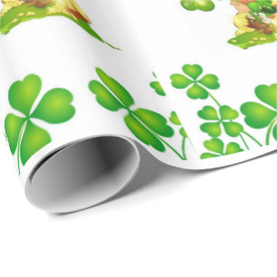 St. Patrick's Day Wrapping Paper Geschenkpapier
