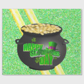 St. Patrick's Day Wrapping Paper Geschenkpapier (Flach)