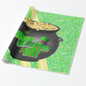 St. Patrick's Day Wrapping Paper Geschenkpapier (Ungerollt)