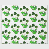 St. Patrick's Day Wrapping Paper Geschenkpapier (Flach)