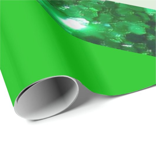 St. Patrick's Day Wrapping Paper Geschenkpapier (Rolleneckpunkt)