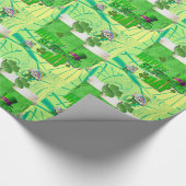 St. Patrick's Day Wrapping Paper Geschenkpapier (Ecke)